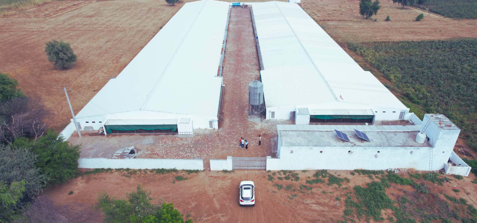 EC Shed - Aerial View, Hisar